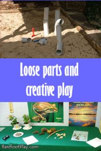 A love of loose parts My Journey as a teacher Barefoot Play Blog